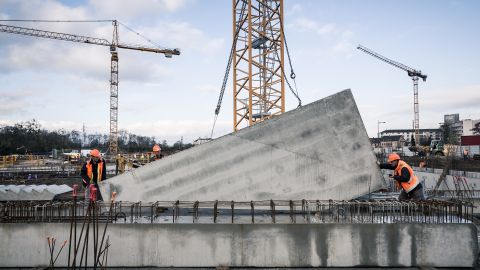 Clinique Rhéna Strasbourg, chantier décembre 2014