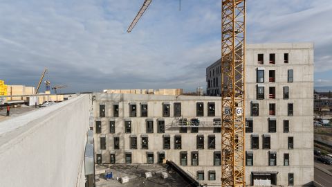 Clinique Rhéna, Avancée du chantier Novembre 2015