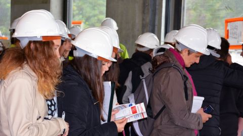 Réunion de chantier à la clinique Rhéna Strasbourg, 2015, 2